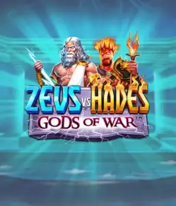 Experience the mythological showdown of Zeus vs Hades: Gods of War slot by Pragmatic Play, featuring Zeus, the god of thunder and Hades, blazing with underworld fury. This graphic depicts the powerful duel between these mythic figures, set against a dynamic backdrop. Ideal for fans of Greek myths, promising a captivating adventure. 